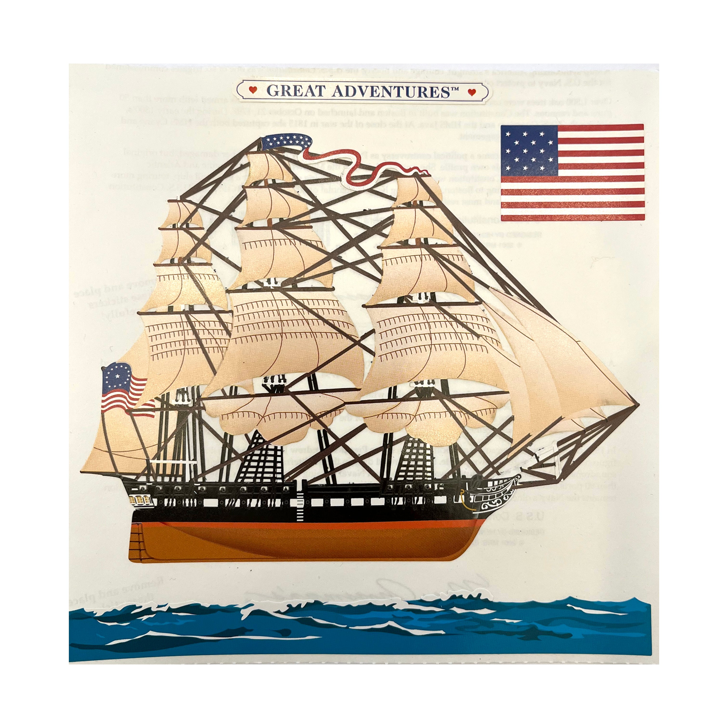 Mrs. Grossman's Great Adventure Sailing Ship Sticker – Sticker Stash Outlet