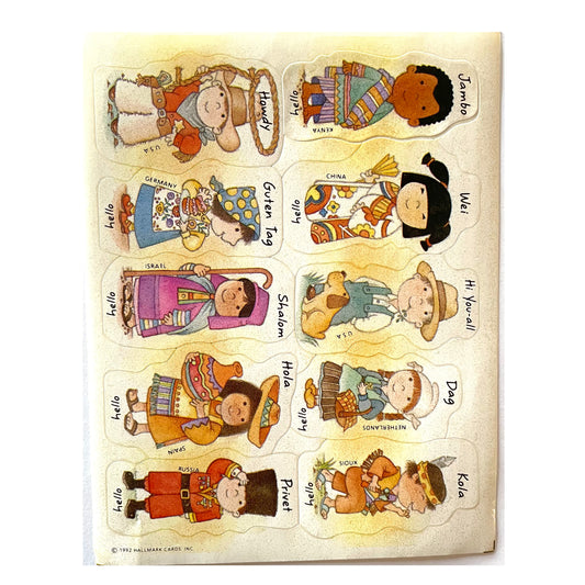 HALLMARK: Small World Stickers