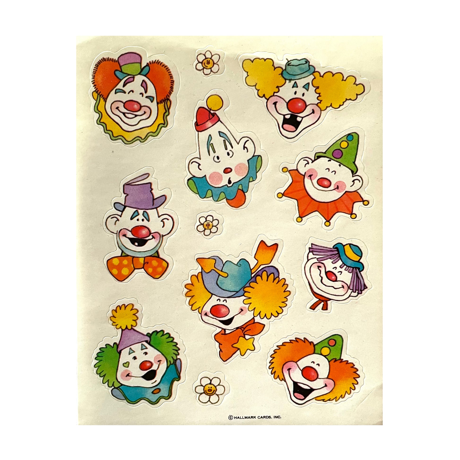 Clown Face - Clown Face - Sticker