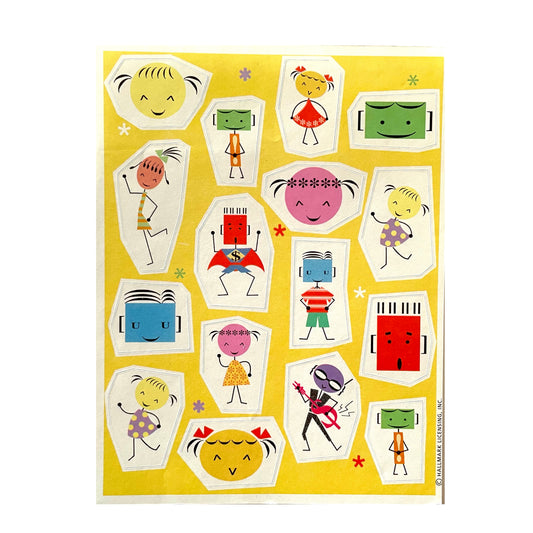 HALLMARK: Stick People Stickers