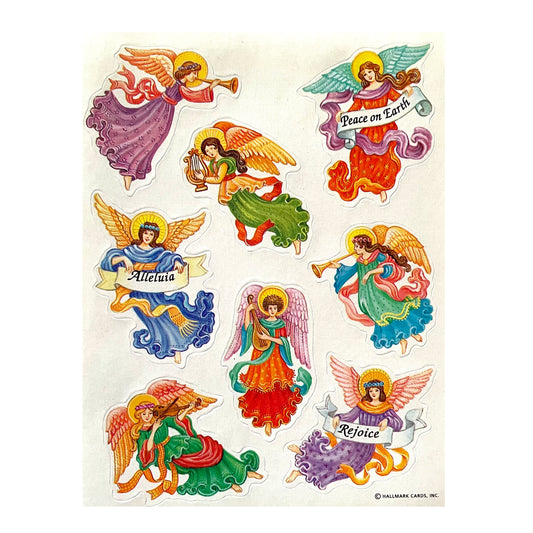 HALLMARK: Musical Angels Stickers