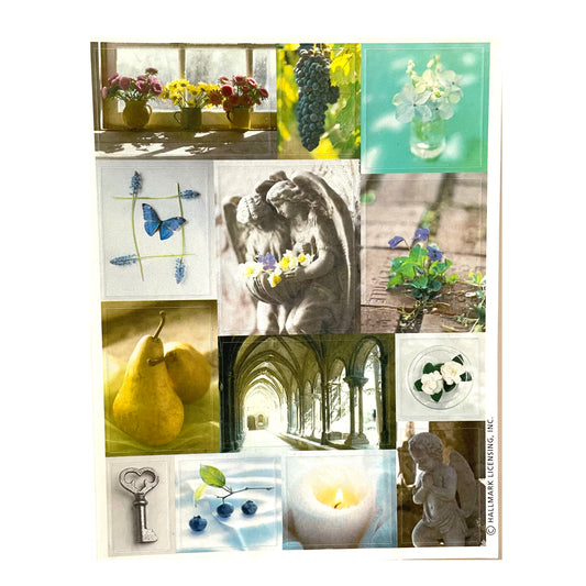 HALLMARK: Garden Squares Stickers