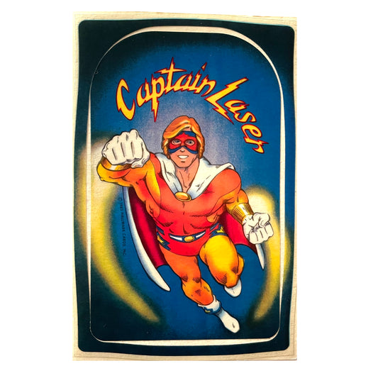 HALLMARK: Captain Laser Stickers