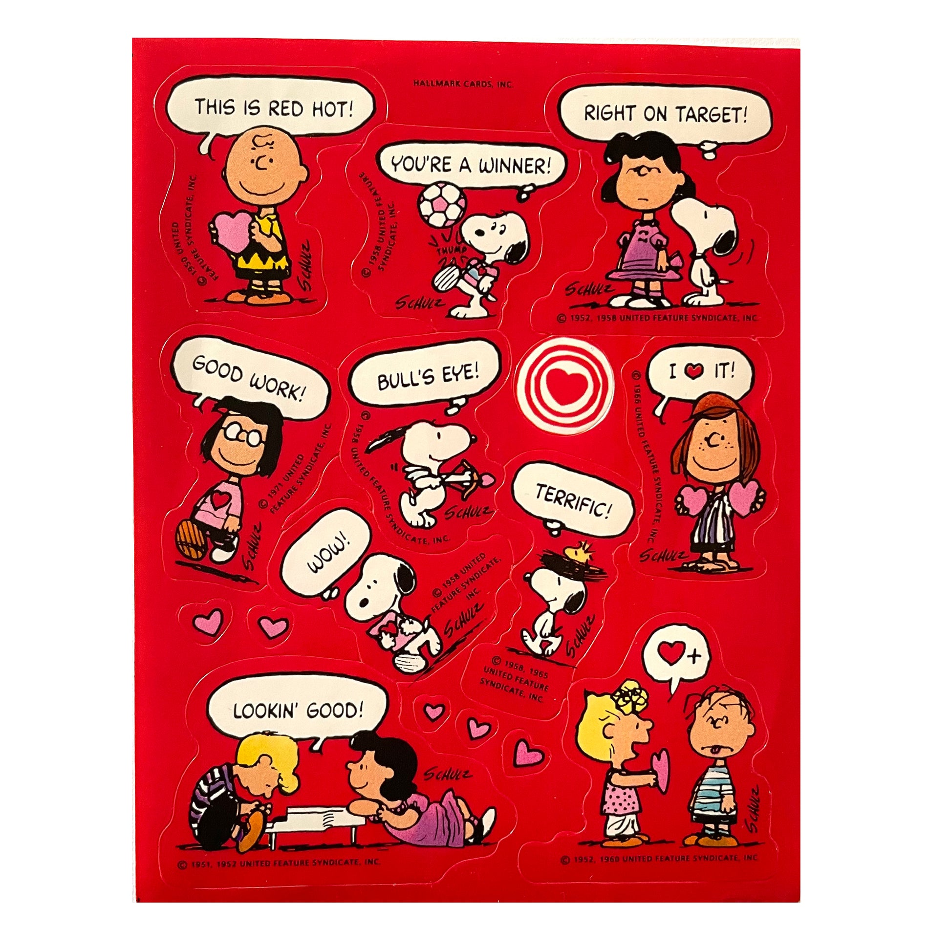 GIFTED LINE: Vintage Valentine's Stickers