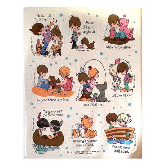 HALLMARK: Precious Moments Pairs Stickers