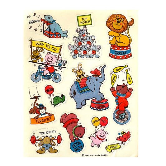 HALLMARK: Circus Stickers