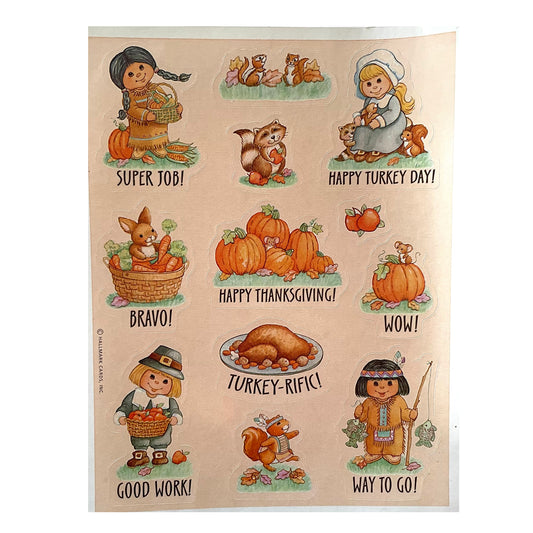 HALLMARK: Thanksgiving Teacher Stickers