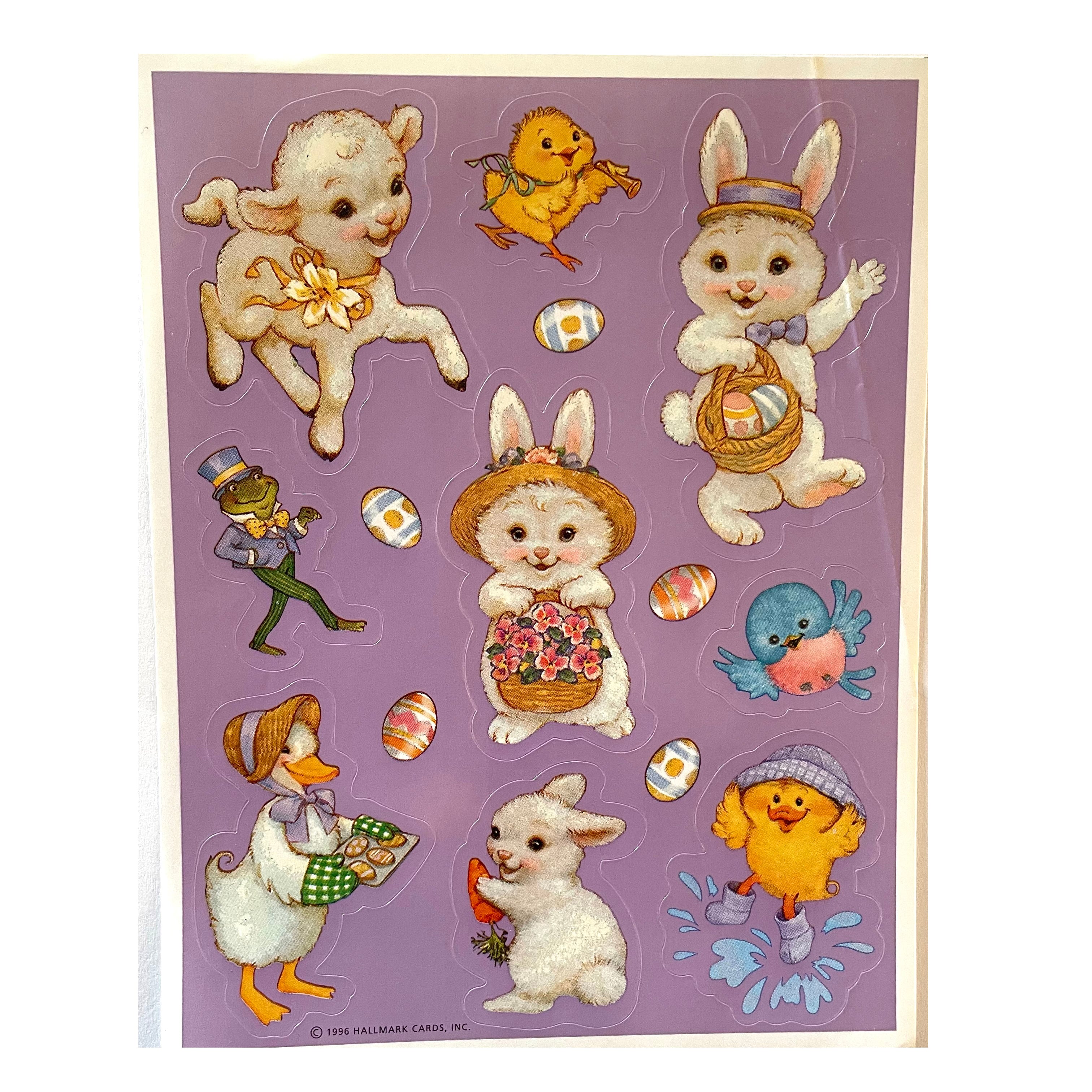 Vintage Sandylion Easter chick sticker popular packs