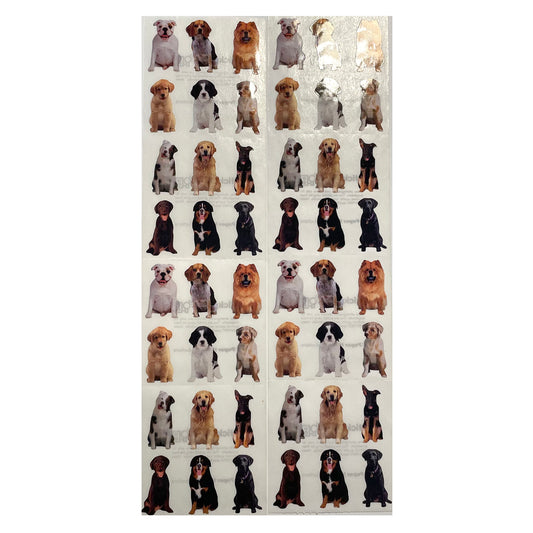 Paper House: Photoreal Mini Dogs Stickers - 8 pcs