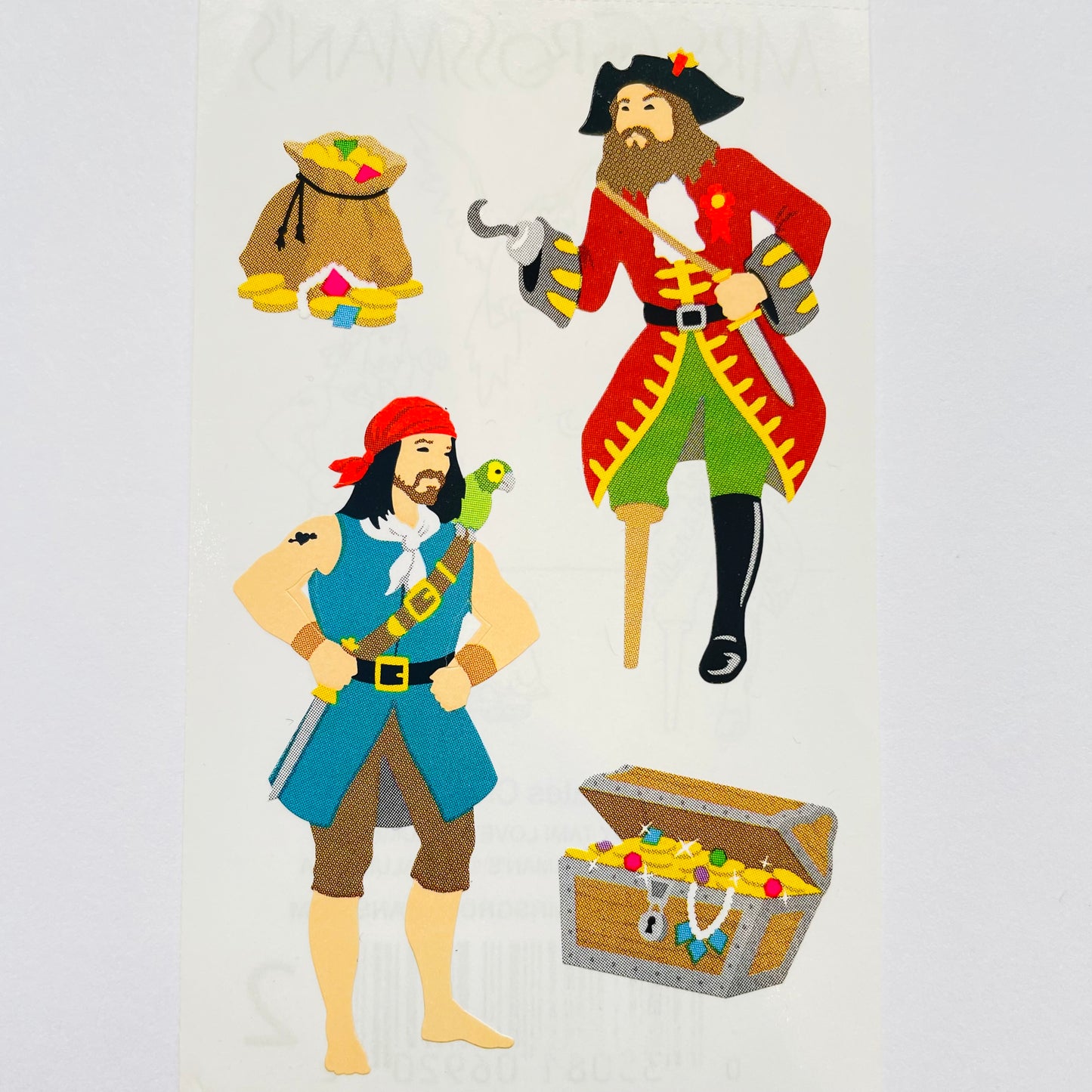 Mrs. Grossman's: Pirate's Crew Stickers